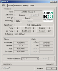 CPU-Z Screenshot